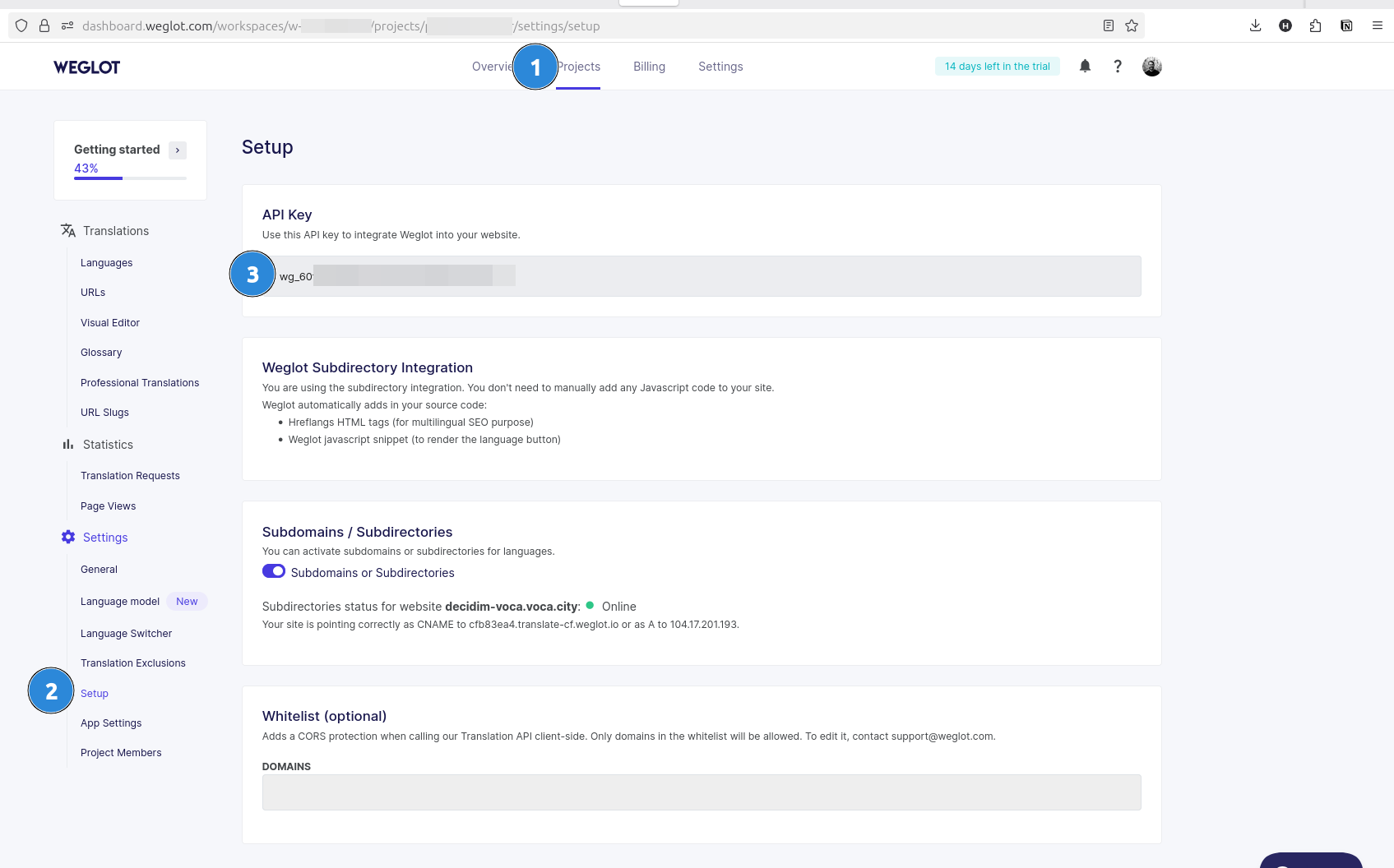 How to get your API KEY